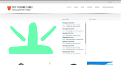 Desktop Screenshot of gimsoykirke.no